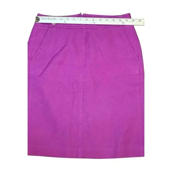 Talbots Women’s Skirt Suit Pink Barbiecore Cotton Lined Career Office. 4p & 2 - Picture 15 of 15